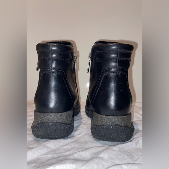 Women’s BLONDO AROSA black waterproof ANKLE winter leather BOOTS size 5 (WIDE) - Picture 16 of 16